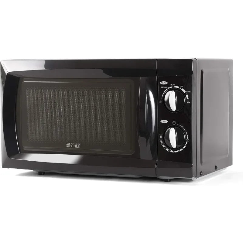 COMMERCIAL CHEF 0.6 Cubic Foot Microwave with 6 Power Levels